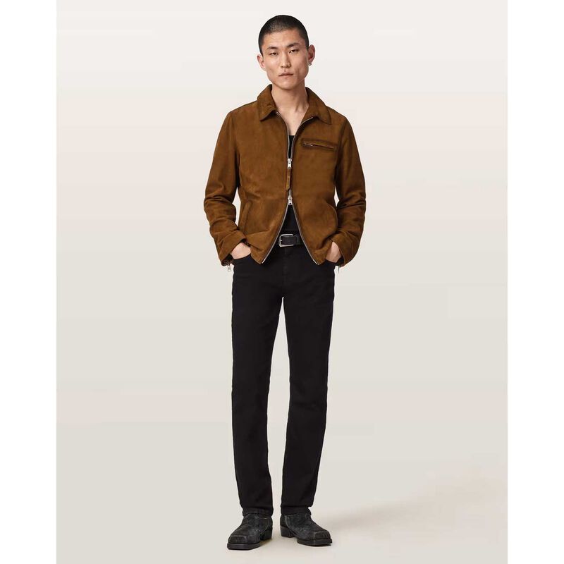 AllSaints Ashwood Suede Jacket image number 3